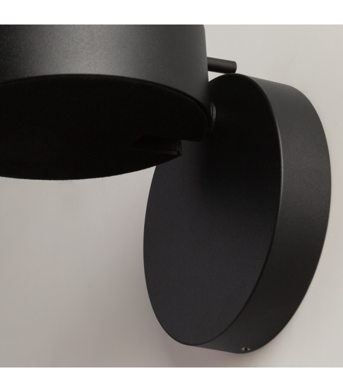 Nuance Modern Integrated LED Wall Lamp Black 3000K 200lm-4