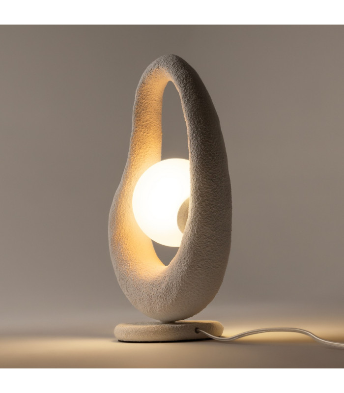 Opus Modern Globe Table Lamp White 1xG9-5