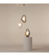 Opus Modern Globe Table Lamp Grey 1xG9 White Shade-4