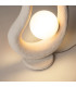 Opus Modern Globe Table Lamp White 1xG9-6