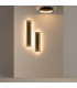 Orign Modern 40cm Integrated LED Semi Flush Ceiling Light Black 3000K 450lm-4