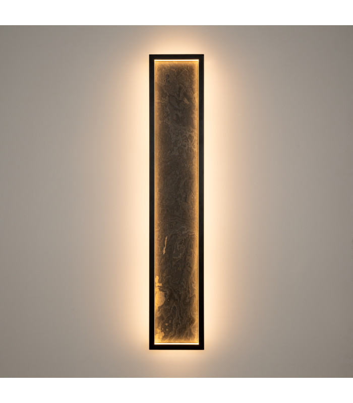Orign Modern 80cm Integrated LED Wall Lamp Black 3000K 1000lm-2