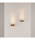 Ornate Modern Integrated LED Wall Lamp Brass 3000K 50lm Acrylic Shade-4