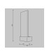 Ornate Modern Integrated LED Wall Lamp Brass 3000K 50lm Acrylic Shade-7