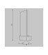Ornate Modern Integrated LED Wall Lamp Chrome 3000K 50lm Acrylic Shade-7