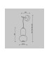 Pattern Modern Integrated LED Wall Lamp Chrome 3000K 2500lm White Grey Shade-3