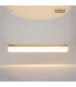 Petra Modern Bar Pendant Ceiling Light Brass 3000K 2400lm White Shade-2