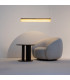 Petra Modern Bar Pendant Ceiling Light Brass 3000K 2400lm White Shade-3
