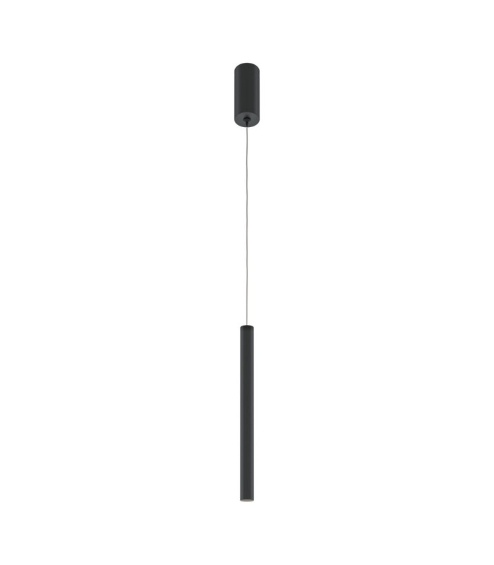 Pro Base Modern Slim Pendant Ceiling Light Black 4000K 500lm-1