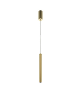 Pro Base Modern Slim Pendant Ceiling Light Gold 4000K 500lm-1