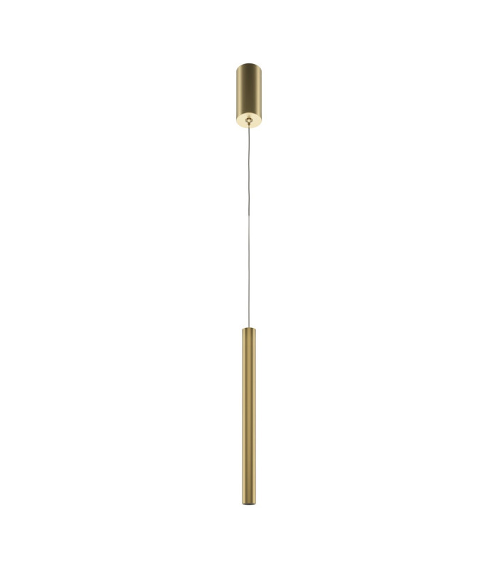 Pro Base Modern Slim Pendant Ceiling Light Gold 4000K 500lm-1