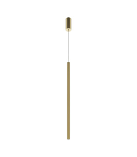 Pro Extra Modern Slim Pendant Ceiling Light Gold 4000K 500lm-1