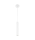 Pro Focus Modern Slim Pendant Ceiling Light White 1xGU10-1