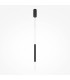 Pro Shade Modern Slim Pendant Ceiling Light Black 4000K 500lm Acrylic Shade-1