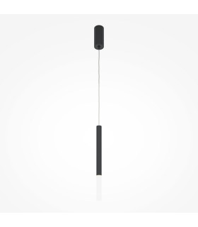 Pro Shade Modern Slim Pendant Ceiling Light Black 4000K 500lm Acrylic Shade-1