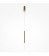 Pro Shade Modern Slim Pendant Ceiling Light Gold 4000K 500lm-1
