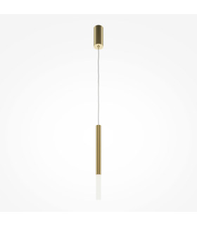 Pro Shade Modern Slim Pendant Ceiling Light Gold 4000K 500lm-1