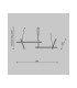 Radiance Modern 121cm Bar Pendant Ceiling Light Gold 3000K 2150lm White Shade-5