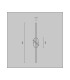 RenAIssance Modern Integrated LED Wall Lamp Black 3000K 170lm White Shade-3
