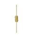 RenAIssance Modern Integrated LED Wall Lamp Brass Gold 3000K 200lm White Shade-1