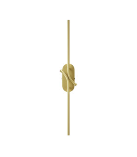 RenAIssance Modern Integrated LED Wall Lamp Brass Gold 3000K 200lm White Shade-1