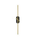 RenAIssance Modern Integrated LED Wall Lamp Brass Black 3000K 250lm White Shade-1