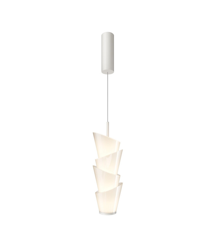 Seoul Modern Slim Pendant Ceiling Light White 3000K 1700lm-1