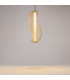 Shadows Of The Past Modern Wire Frame Pendant Ceiling Light Brass 3000K 1400lm White Shade-5