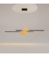 Skyline Modern Bar Pendant Ceiling Light Black 4000K 800lm Brass Shade-4