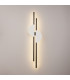 Skyline I Modern Integrated LED Wall Lamp Black 4000K 800lm White Shade-4