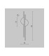 Skyline I Modern Integrated LED Wall Lamp Black 4000K 800lm White Shade-6