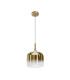 Spirito Modern Dome Pendant Ceiling Light Gold 3000K 1600lm-1