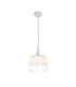 Spirito Modern Dome Pendant Ceiling Light White 3000K 1600lm-1