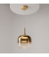 Spirito Modern Dome Pendant Ceiling Light Gold 3000K 1600lm-5