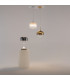 Spirito Modern Dome Pendant Ceiling Light White 3000K 1600lm-4
