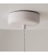 Spirito Modern Dome Pendant Ceiling Light White 3000K 1600lm-6