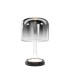 Spirito Modern Integrated LED Table Lamp Dimmable Black 3000K 820lm Smoky Shade-1