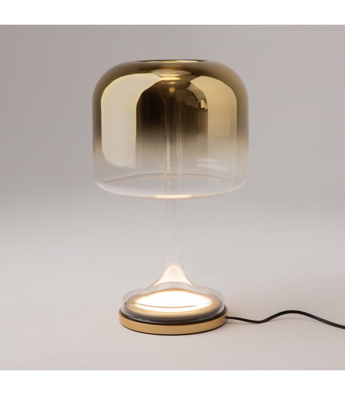 Spirito Modern Integrated LED Table Lamp Dimmable Gold 3000K 820lm-2