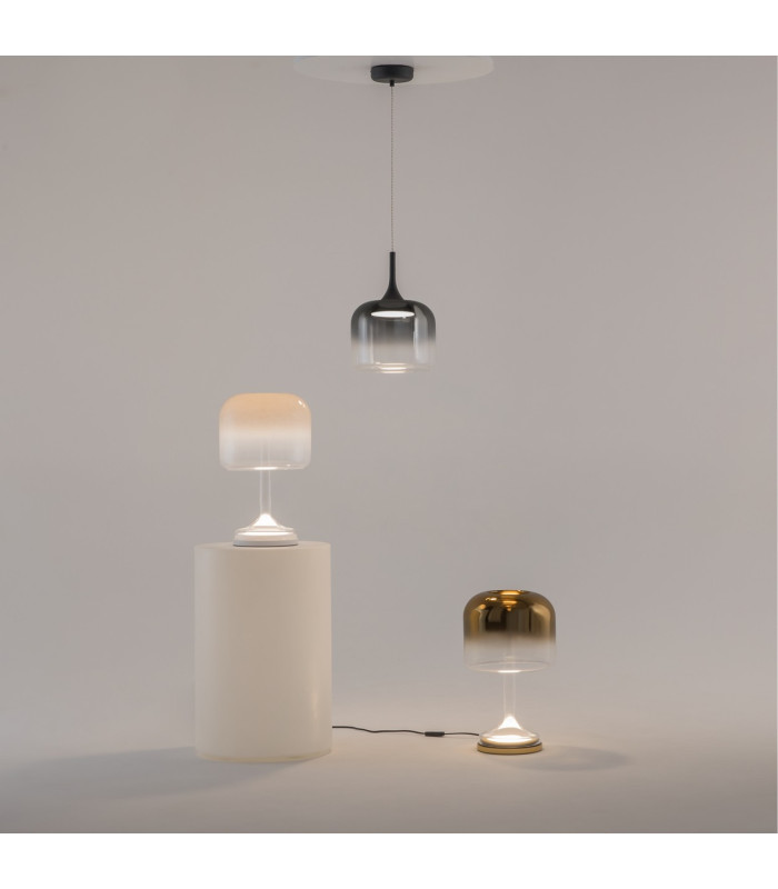 Spirito Modern Integrated LED Table Lamp Dimmable Gold 3000K 820lm-4