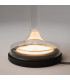 Spirito Modern Integrated LED Table Lamp Dimmable Black 3000K 820lm Smoky Shade-5