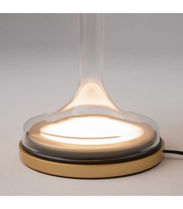 Spirito Modern Integrated LED Table Lamp Dimmable Gold 3000K 820lm-5