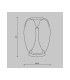 Splash Modern Integrated LED Table Lamp Gold 3000K 360lm Smoky Shade-6