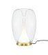 Splash Modern Integrated LED Table Lamp Gold 3000K 800lm Glass Shade-1