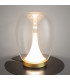 Splash Modern Integrated LED Table Lamp Gold 3000K 800lm Glass Shade-2