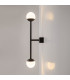 Touch Modern Integrated LED Wall Lamp Black Touch Control 3000K 800lm White Shade-5