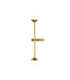 Touch Modern Integrated LED Wall Lamp Brass Touch Control 3000K 800lm White Shade-1