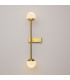 Touch Modern Integrated LED Wall Lamp Brass Touch Control 3000K 800lm White Shade-2