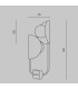 Tropic II Modern Wall Lamp Brass 2xG9 White Shade-6
