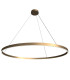 Rim Modern 120cm Pendant Ceiling Light Brass 3000K 4800lm White Shade-1