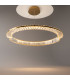 Krone Modern 80cm Pendant Ceiling Light Brass 3000K 2925lm Crystal Shade-2